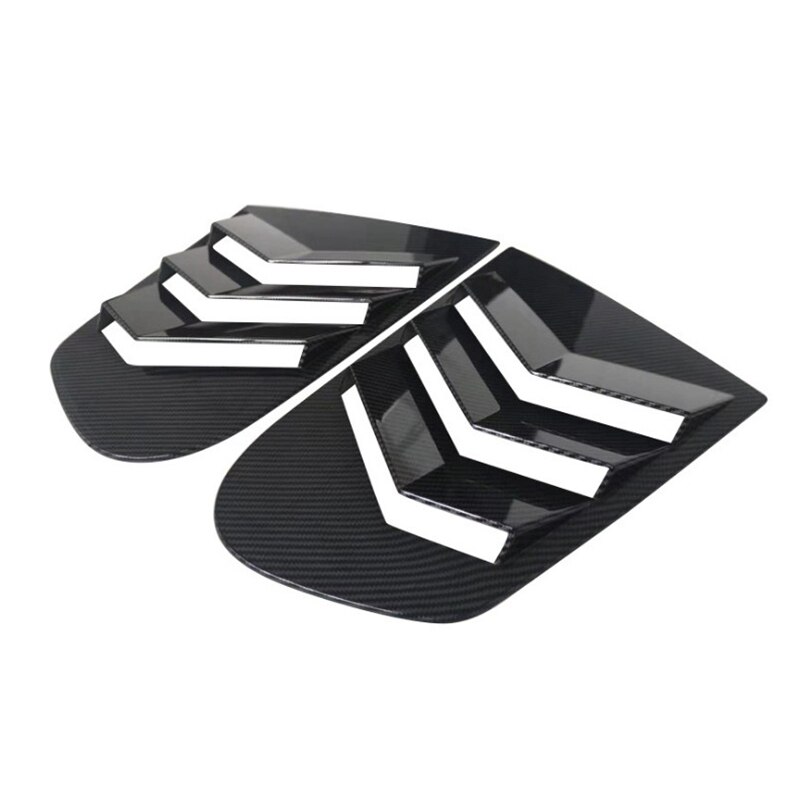 Car Side Window Louvers Cover Quarter Louver Cover Vents Rear Side Window for Scirocco