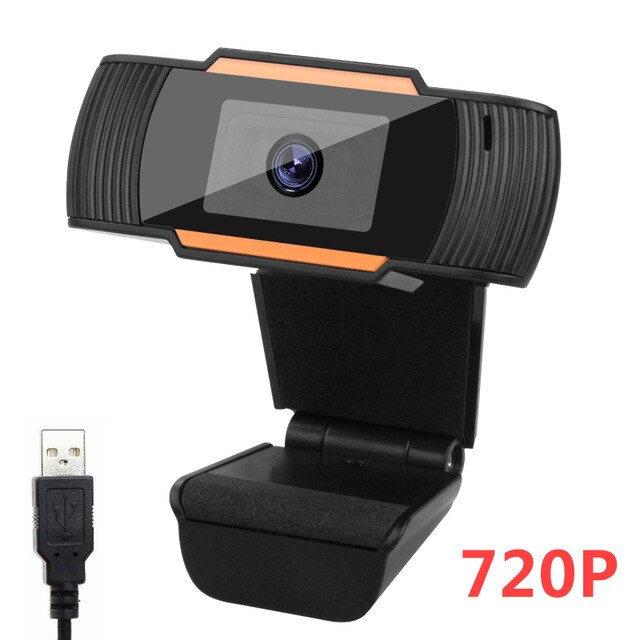 Webcam 1080P 720P 480P videocamera Web Full HD microfono incorporato spina USB girevole Web Cam per PC Computer Mac Laptop Desktop: 720P