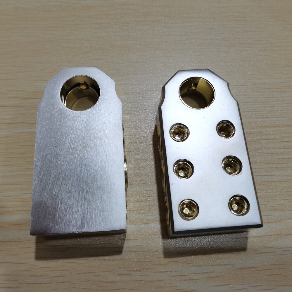 Car Audio Modified Battery Head Clip Terminal Connector Audio Cable Splitter Audio Power Accessory Connector