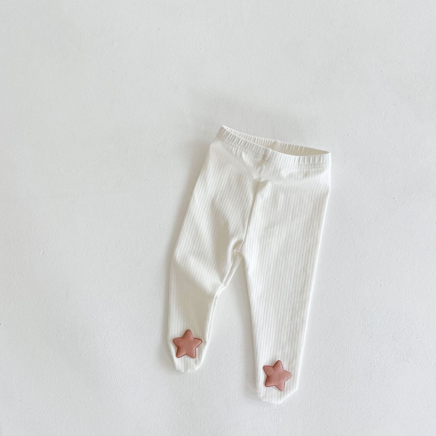 Koodykids Lente Baby Meisje Jongen Broek Herfst Baby Grey Broek Broek Pasgeboren Baby Jongen Meisje Leggings Zachte Katoen Lente: WHITE / 24M