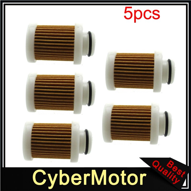Bensinfilter til yamaha 30-115 6 d 8-24563-00-00 6 d 8-ws24a-00-00 f70 f75 f90 t50 t60 6 d 8-ws24a-00-00 6 d 8-24563-00-00: 5 stk