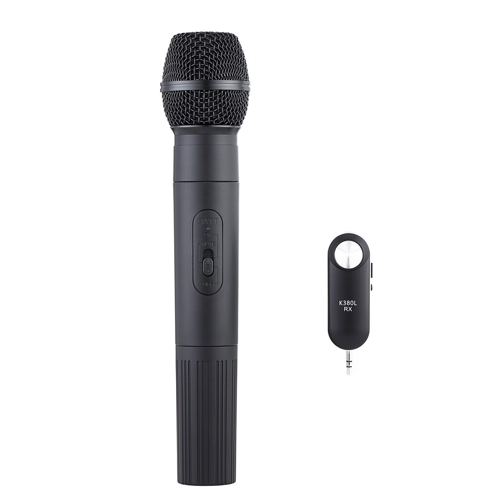 Draagbare Handheld Draadloze Microfoon Met Mini Ontvanger Voor Thuis Karaoke Meeting Accessoire