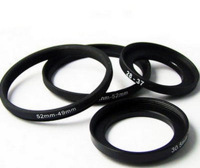 Metalen Lens Adapter Step Up Ring 46-67 32-34 34-46 34-49 34-52 34-55 34-42 34-58 MM DSLR Lens Filter Stepping Adapter Camera