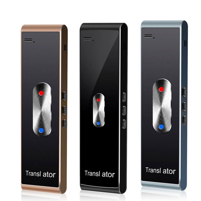 T8s mini pocket instant voice vertaler meertalige vertaling bluetooth vertaler