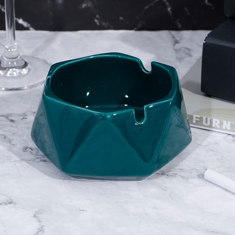 Draagbare Creatieve Asbak Pocket Outdoor Ash Tray Mini Asbak Keramische Asbakken Met Deksels Cadeau Voor Vriendje: GN