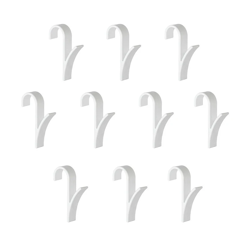 6 stücke Aufhänger Für Beheizte Handtuch Heizkörper Schiene Bad Haken Halter Kleiderbügel Percha Plegable Schal Aufhänger weiß