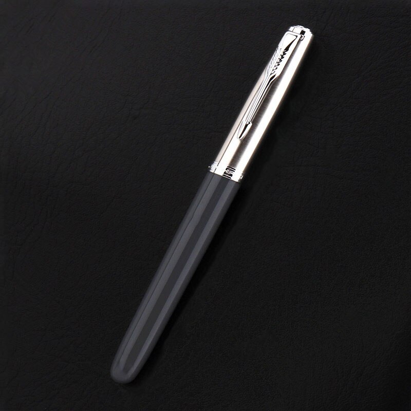 Jinhao – stylo plume classique 86, fournitures scolaires, papeterie de bureau pour étudiants,: Gray