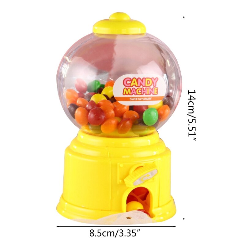 Kidâs Candy Machine Interactieve Montessori Coin Bank Stimulatie Snoep Bank Early Learning Kauwgomballen Dispenser A2UB