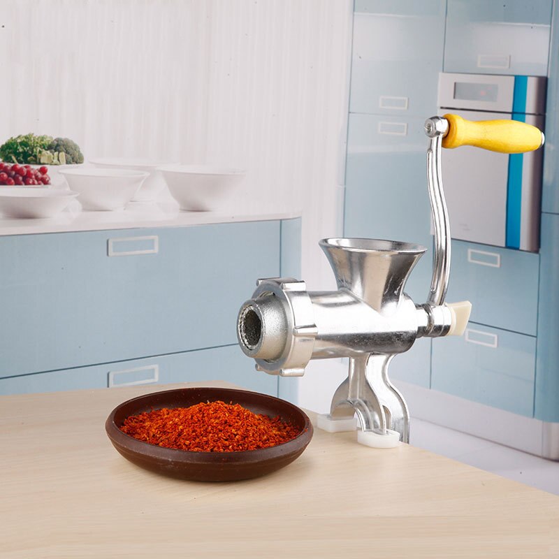 manual meat grinder and sausage maker stuffer stand mixer kitchenaid stainless steel mincer machine for home use