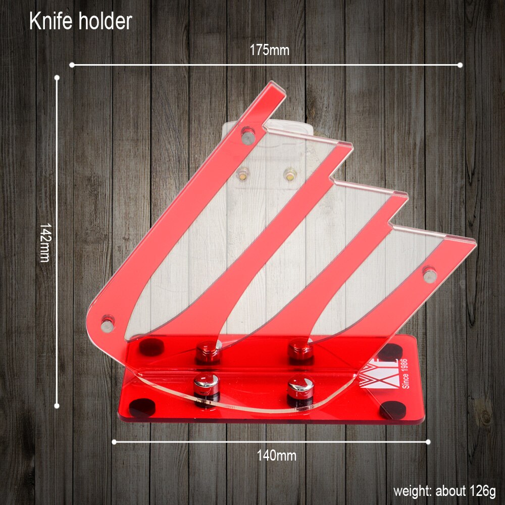 Most Popular XYJ Brand Ceramic Knife Holder Top Peeler + 3" 4" 5" Kitchen Knife ABS+TPR Handle Ceramic Blade Best Knives