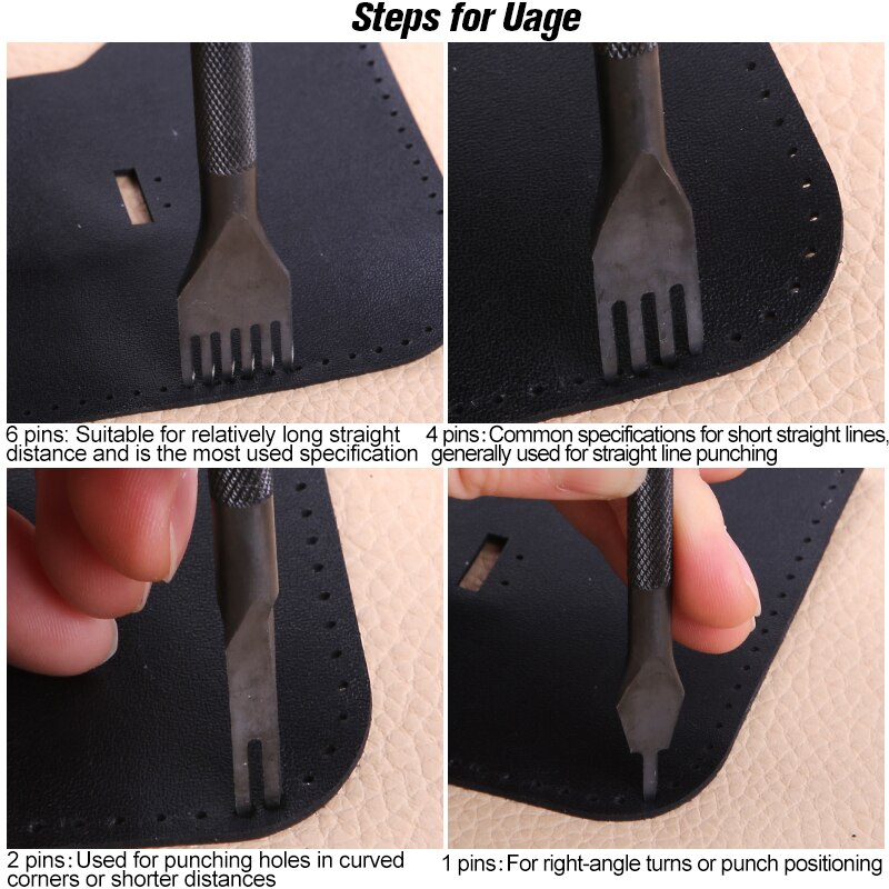 LMDZ Leather Craft Tools Set Hole Punch Leather Edge Beveler Skiving Cutting Knife Slotter Leather Cutting Suit for Leather Work