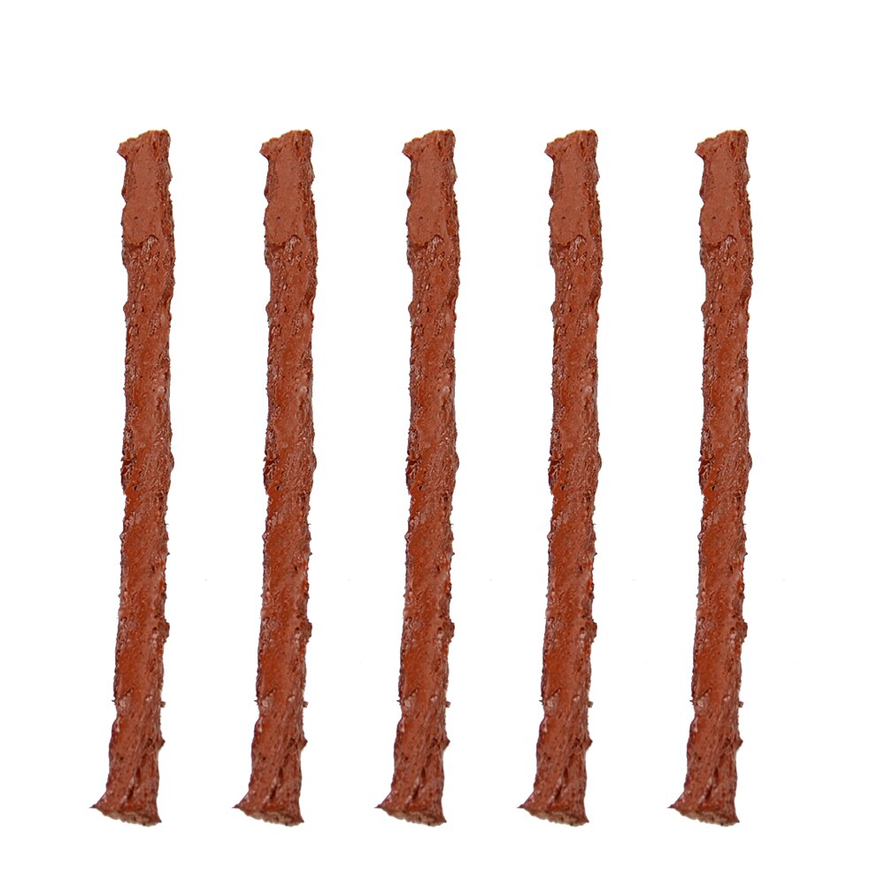 Tyre Repairing Patch Tool Kit Studding Puncture Plug Garage Car Truck Motorcycle Tubeless Wheel Tire Repair Tools: 5pcs repair strip