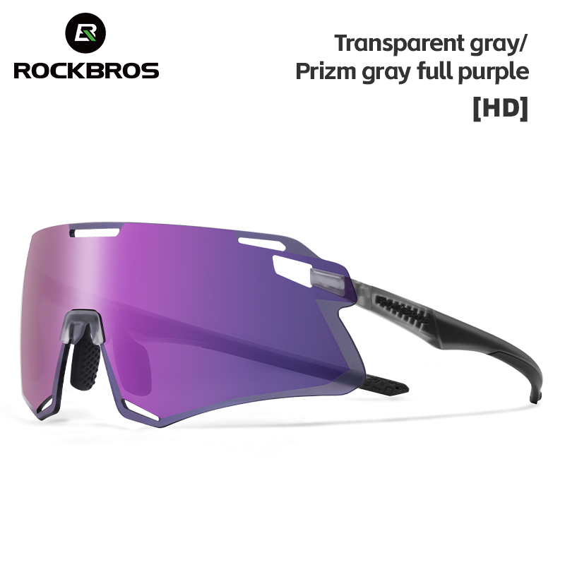 ROCKBROS lunettes de vélo polarisées/photochromiques lunettes de Protection lunettes de soleil de sport vtt vélo de route lunettes de cyclisme: Black