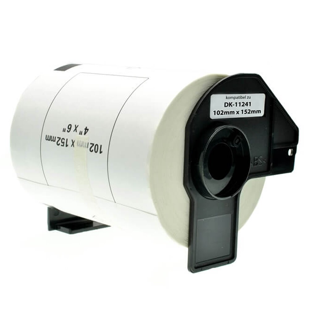 DK-11241 102mm * 152mm 200Stck Etiketten Profi Rolle Thermische Aufkleber Verwenden für Bruder QL-1050 QL-1050N QL-1100 QL-1110NWB drucker: rollen und Rahmen