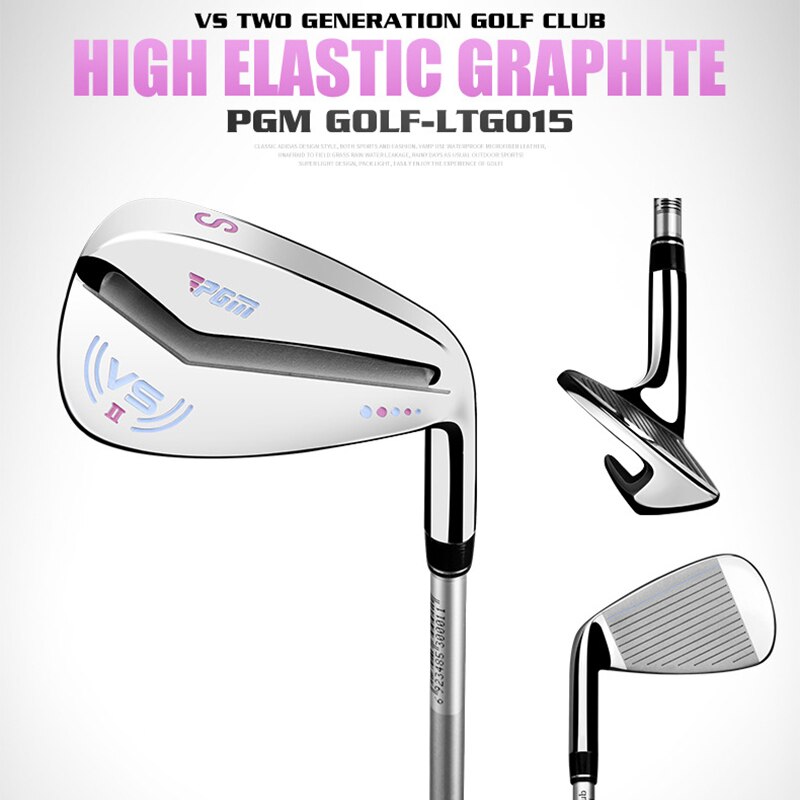 Dames Golf Geen. 7 Ijzers Beginner Golfers TIG015 Golf Club Rvs Hoofd, Carbon/Steel Shaft Vrouwen Rechtshandig Lzhzxy