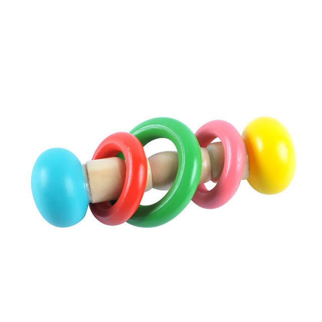 Baby Speelgoed Montessori Houten Rammelaars Zand Hamer Verlichting Houten Blokken Puzzel Game Development Baby Speelgoed 0 12 Maanden: R