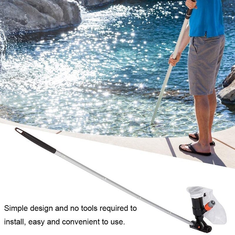Aspiradora de piscina, aspiradora de piscina portátil, objetos flotantes, herramientas de limpieza para piscinas inflables