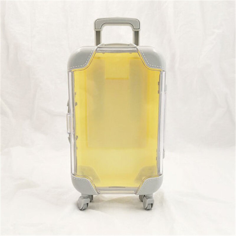 cute suitcase luggage eyelash packaging for mink lashes: only 5 lash box / 1