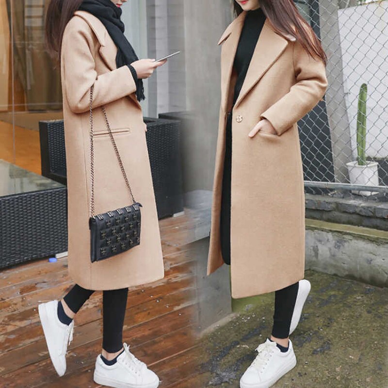 Trenchcoat dames extra lang beige - Leather City Trenchcoat dames extra lang beige - Leather City