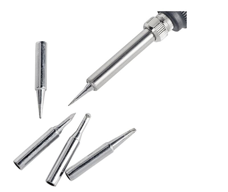 Lead Free Solder Iron Tips Replacement For Soldering Repair Station Welding