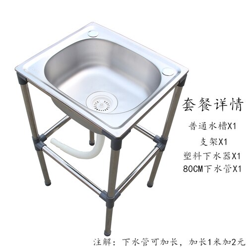 Keuken Verdikte Rvs Groente Wastafel Enkele Wastafel Wastafel Met Beugel Sink Sink Grote Single Basin Sink Met: Rood