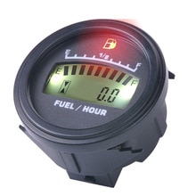 Lcd Brandstofmeter Dc Powered Urenteller Voor Motorcycle Jet Ski Marine Pit Bike Motor Generator Motor FM001