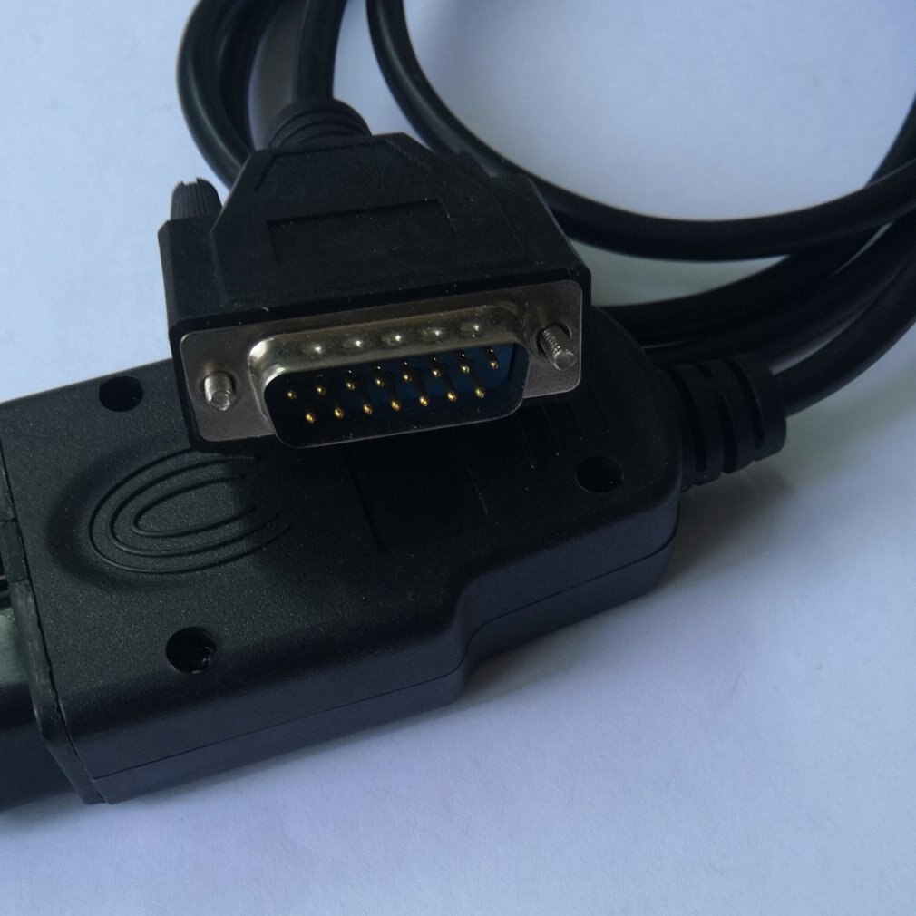MonkeyJack-Cable adaptador de diagnóstico, 16 Pines, OBDII, OBD2 a DB, 15 Pines, 100cm