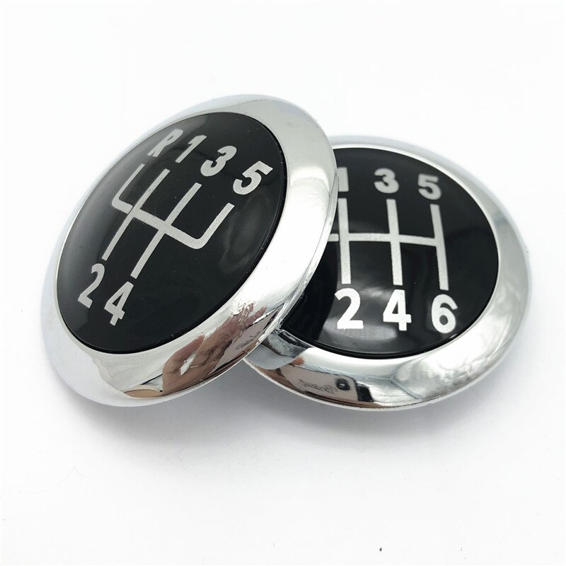 Für Volkswagen VW Passat B6 2005 Auto Styling Manuelle Zubehör Schaltknauf Emblem Kappe Abdeckung Hebel Stock stift Griff