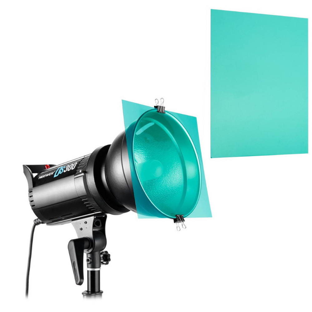 11in1 30Cm 12 Inch Flash Kleur Film Video Licht Filter Fotografie Accessoires Voor Aputure 120dii 120d 300d Godox DE300 knipperende