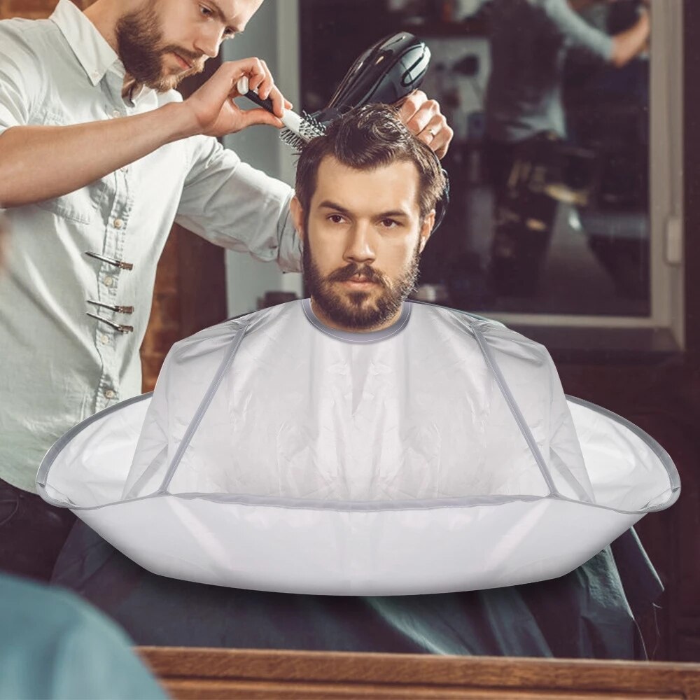 Forklæde klipning frakke kappe frisør salon stylist frisør kappe klipninger hætte klud gør-det-selv husholdning klipning værktøj