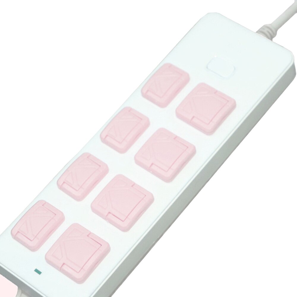 40 stuks/doos anti-elektrische schok stekkers afdekking anti-schok stopcontact veiligheids anti-elektrische stopcontact kinderbeveiliging beschermhoes: 4