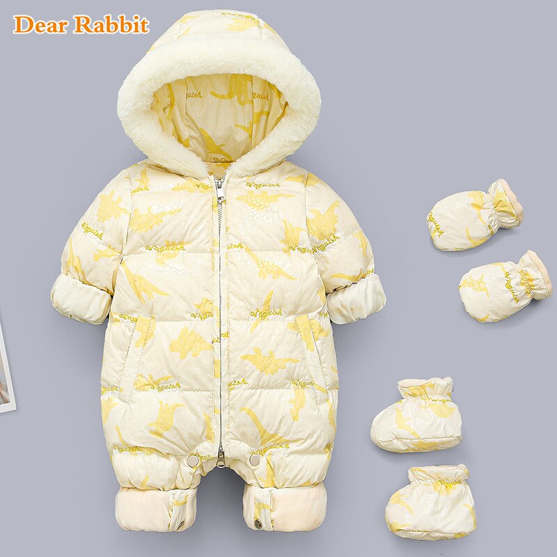 -30 Graden Russische Kinderen Winter Kinderkleding Down Jas Jongens Bovenkleding Jassen Dikker Fluwelen Snowsuits Baby Meisje Kleding