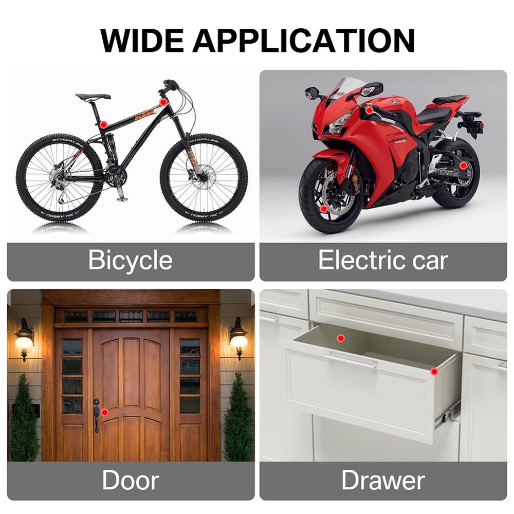 KS-SF22R étanche télécommande moto vélo voiture électrique véhicule sécurité Anti perdu rappeler Vibration avertissement capteur d'alarme