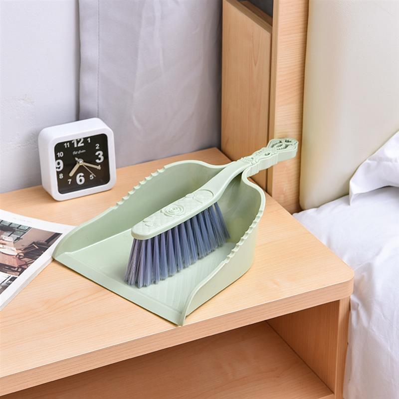 Dust Pan and Broom Set Portable Mini Broom Set Brush and Dustpan Set