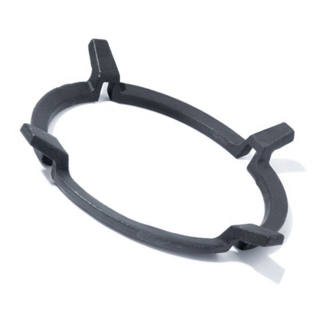 Gas Cooktop Cast Wok Support Ring Iron Stove Rack Universal Pan Support For Gas Stove Hobs Cooker (Black)