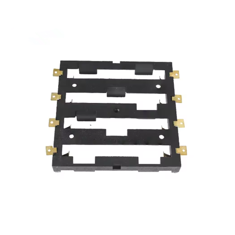 1x 2x 4x 18650 smt batterijhouder 18650 3.7v batterijbox opbergdoos container powerbank met bronzen pinnen