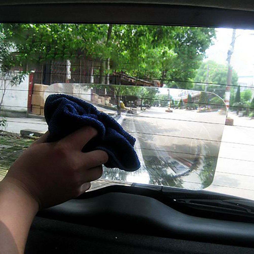 Parabrisas de automóvil gran angular vista trasera aparcamiento espejo de marcha atrás película adhesiva Interior del coche accesorios nueva