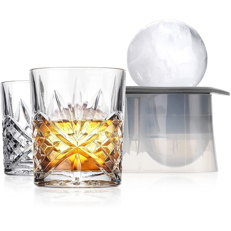 Vasos de whisky de 1 Uds., vasos de rocas antiguas, cristalería para cóctel escocés, Bourbon, Gin, Voldka, Brandy