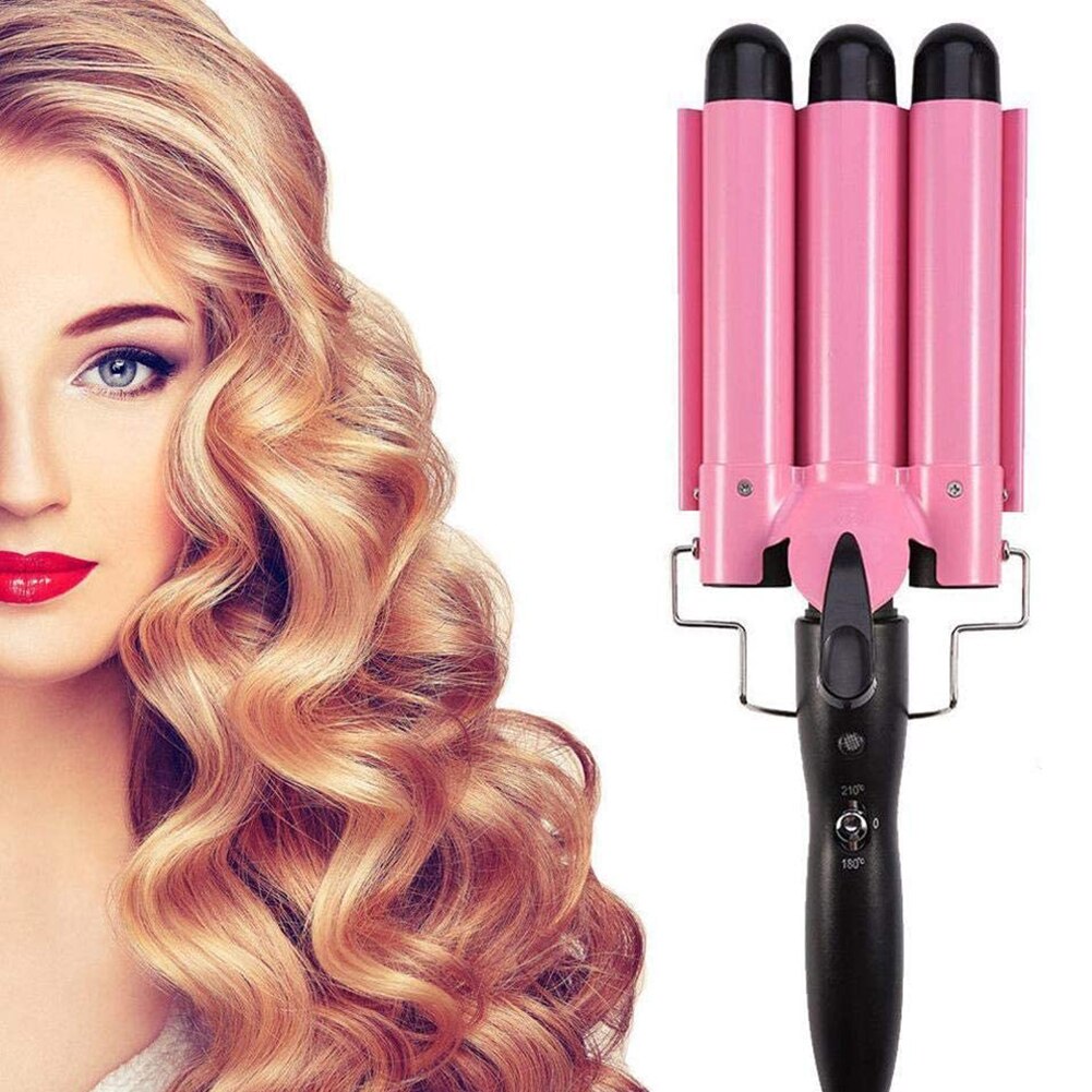 Electric Hair Curler Hair Styler Ceramic Glaze Curly Hair Wand Curling Iron