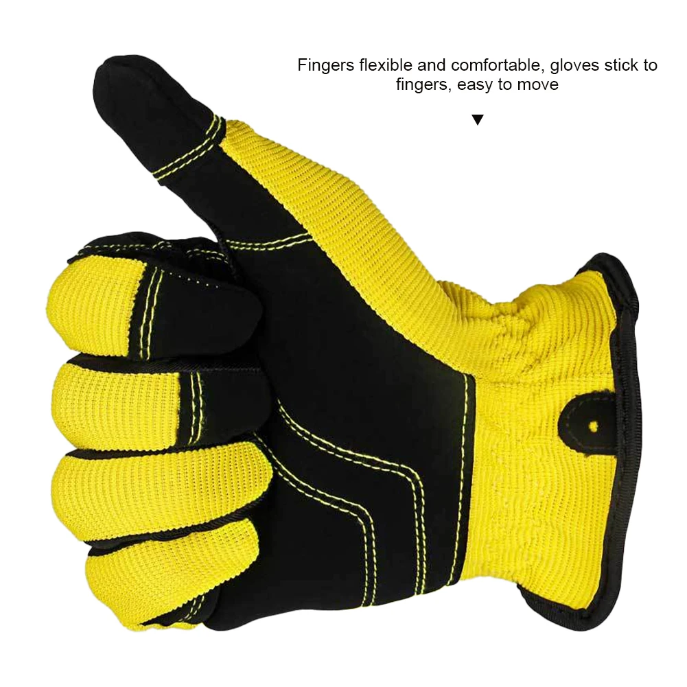 Guantes protectores de seguridad para jardinería, guantes de trabajo transpirables resistentes al desgaste, herramientas de jardín, guantes gruesos a prueba de poda de rosas