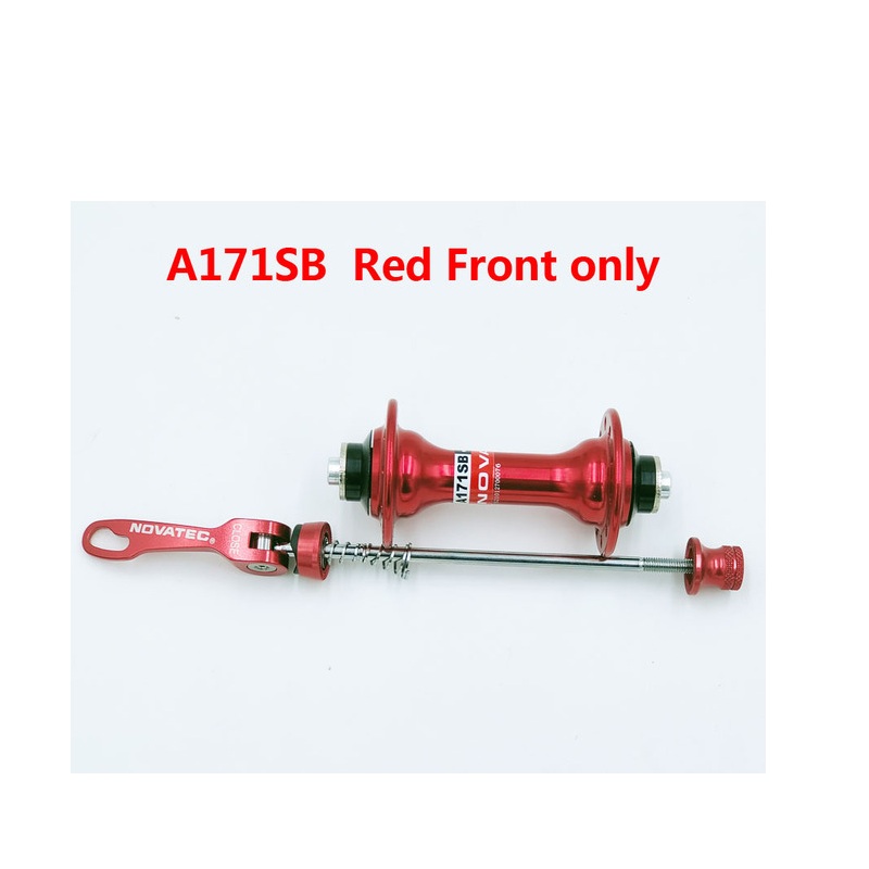 Novatec Hub A171SB/F172SB Road Bicycle Hub Front 20H/Rear 24H Quick Release Bike Hub Disc 4 bearing used for 8-9-10-11-12 speeds