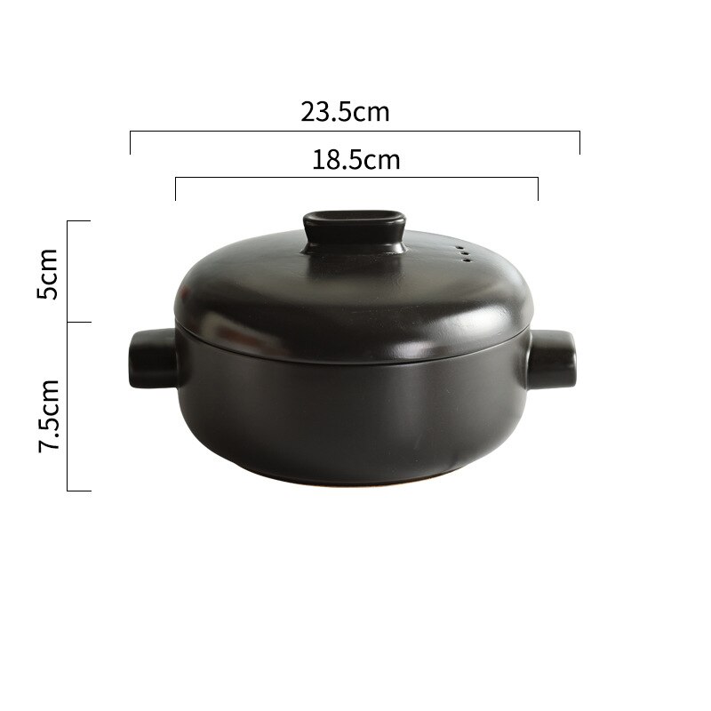 Japanese Style Steamer Casserole With Steamer Drawer Soup Pot Stew Pot Bamboo Multilayer Hotel Household Ceramic Casserole ZB182: Light Green