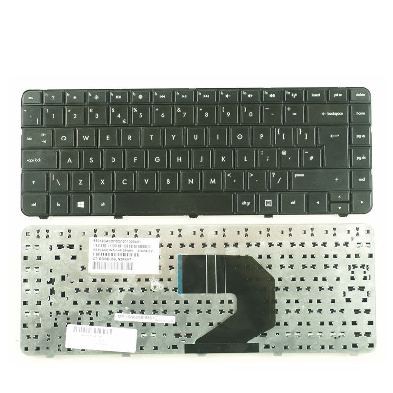 Uk/ru/gr/po/sp/fr/jp kannettavan tietokoneen näppäimistö hp pavilion  g4 g4-1000 g43 g6 g6-1000 g6s g6t g6x g57 430 450 431 435 436 635 630s: Uk