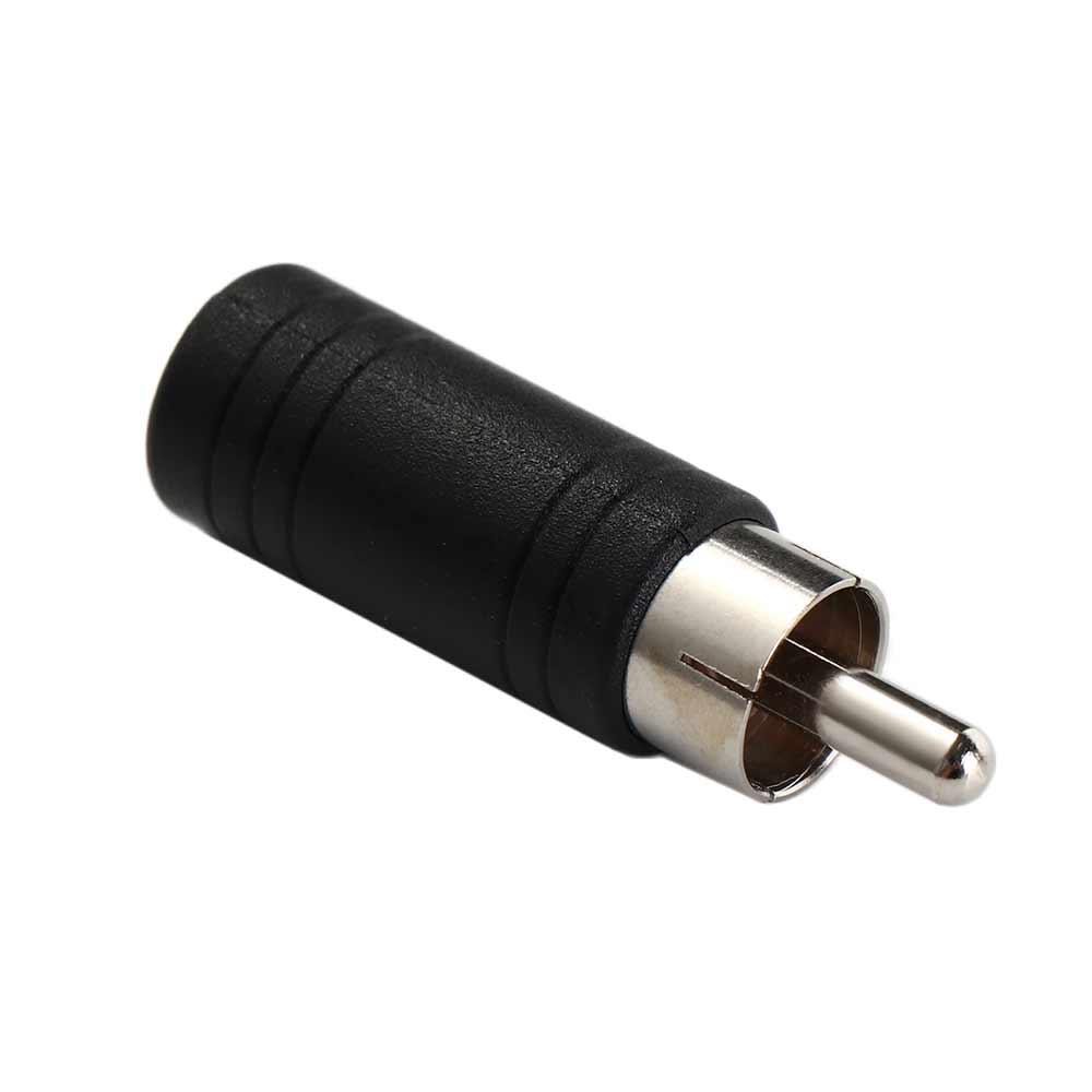 Terminal Plug Terminal Plug Converter Connector Black Red RCA Male Plug RCA to 3.5mm Adapter 3.5mm Female Jack Audio Adapter