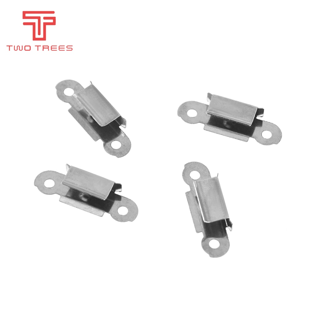 4pcs 3D printer parts For Ultimaker Build Platform Glass Retainer stainless steel glass heated bed clip clamp