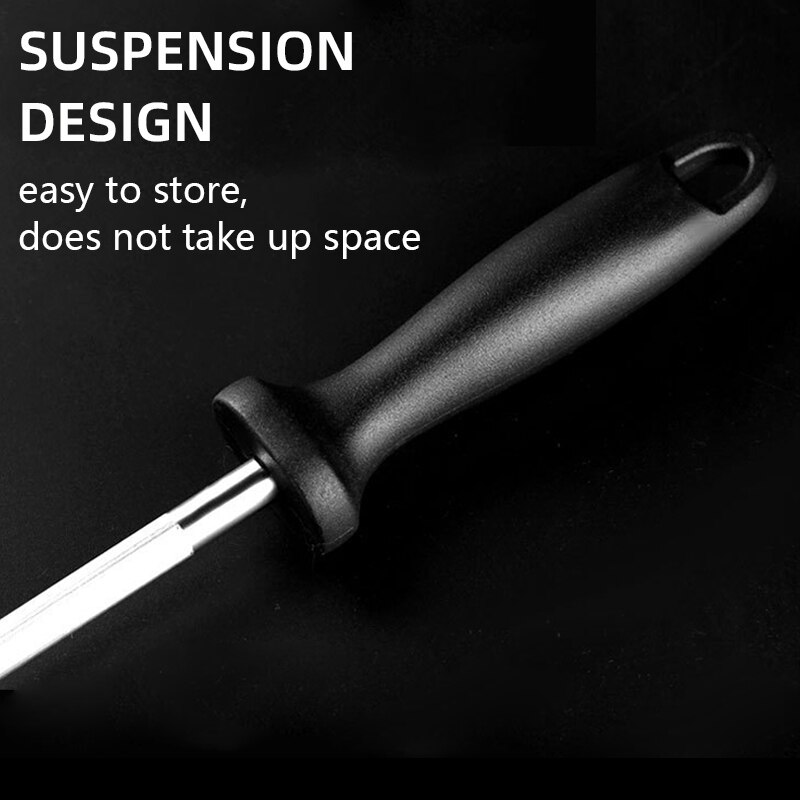 Knife Sharpener Sharpening Stone Kitchen accessories gadgets Tools grinding Honing Carbon Musats stick Rod Steel Diamond ceramic