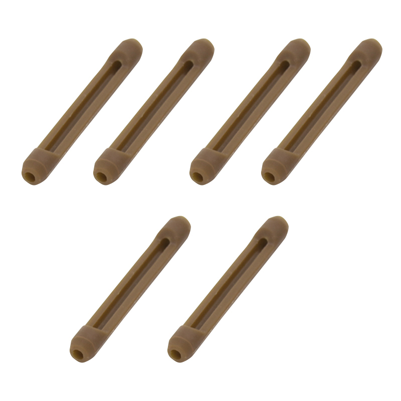 3 Pairs Glasses Temple Tips Silicone Anti-Slip Safety Retainer Ear Hooks for Eyeglass Sunglasses B99: Coffee