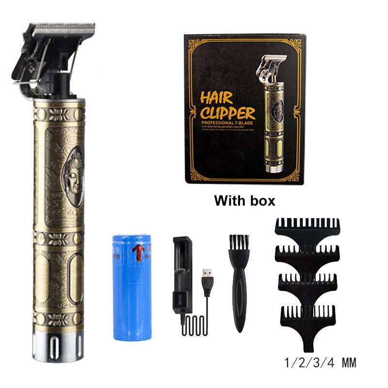 1 ensemble batterie pour tondeuse à cheveux électrique tondeuse à barbe tondeuse à cheveux professionnelle sans fil hommes coupe cheveux Machine barbe rasoir: Bleu