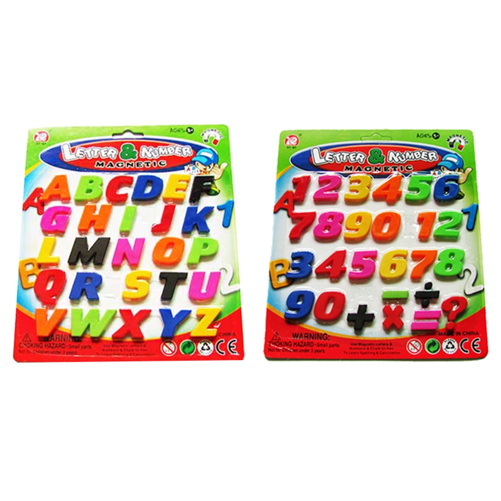 OULII Nummers Magneten Alfabet Koelkast Magneet Magnetische Letters en Cijfers Speelgoed