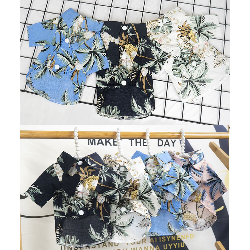 Summer Cat Clothes Cat Vest For Small Medium Dogs Cute Puppy Kitten Costume Thin Vest For French Bulldog